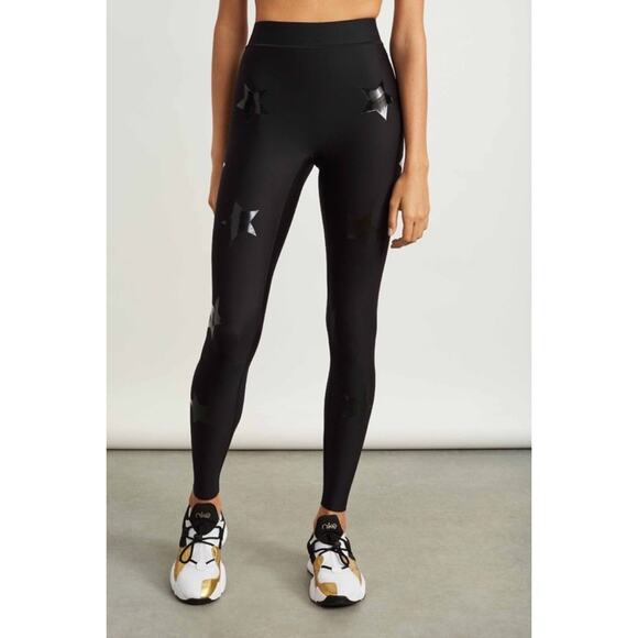 Ultracor Ultra Lux Knockout Star Print Leggings sz S small
